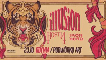 koncert ILLUSION, HOSTIA, IRON HEAD
